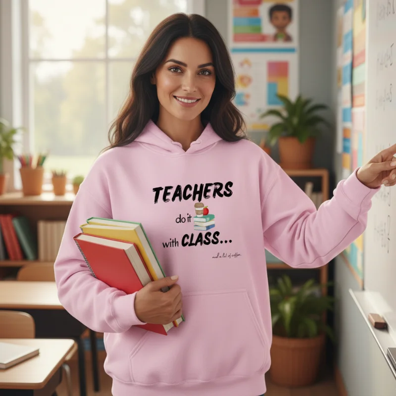 Teacher Hoodie - Image 5