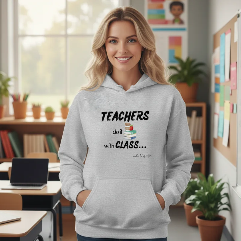Teacher Hoodie - Image 8