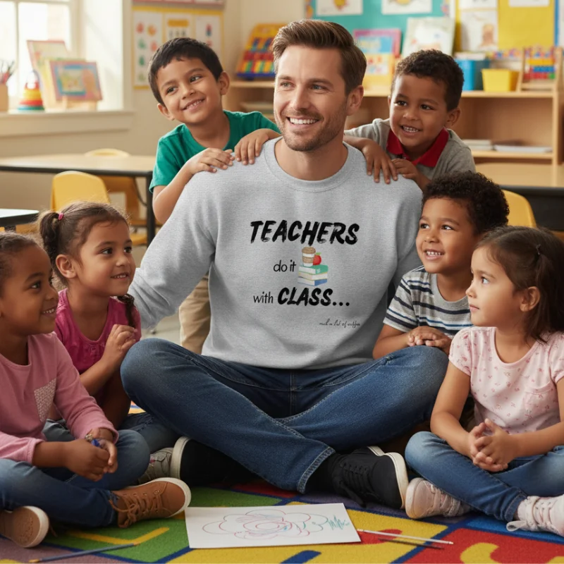 Teacher Sweatshirt - Image 7