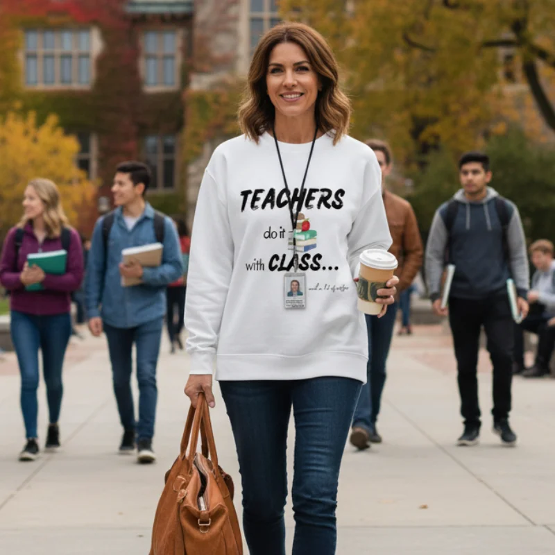 Teacher Sweatshirt - Image 8