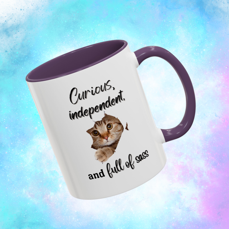 cat mug 11 oz