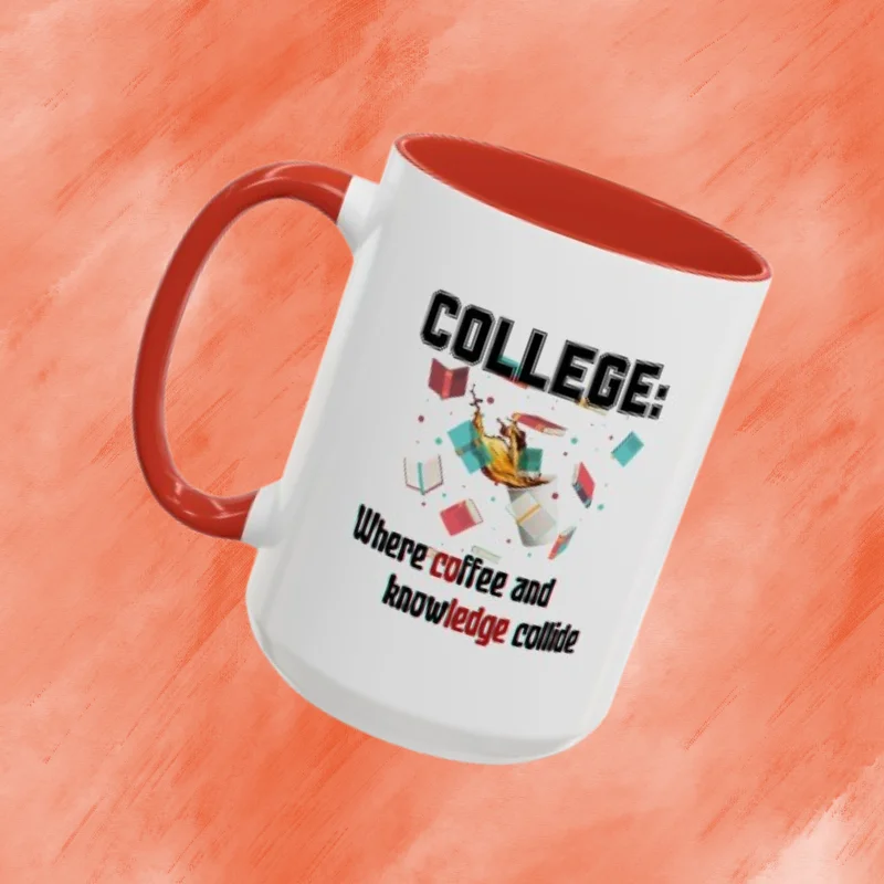 College-Coffee Glossy Mug - Image 2
