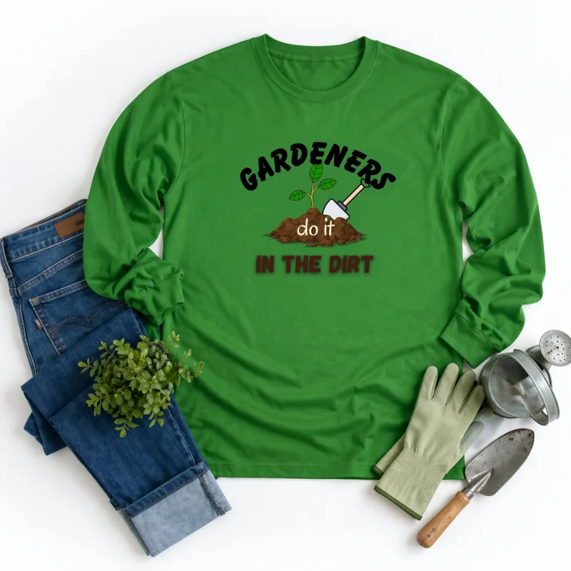 Irish Green long-sleeve tee
