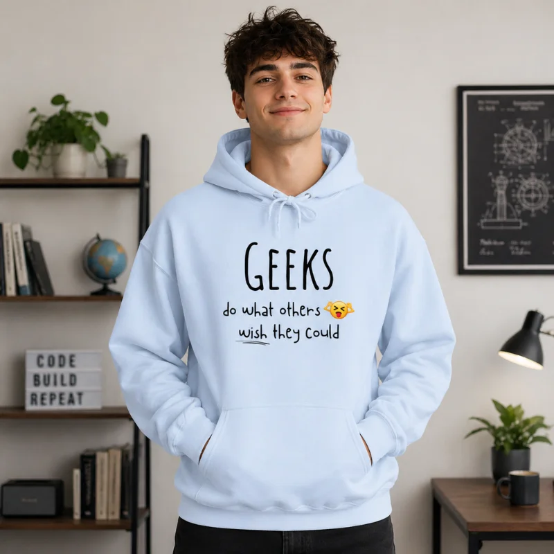 Light Blue hoodie