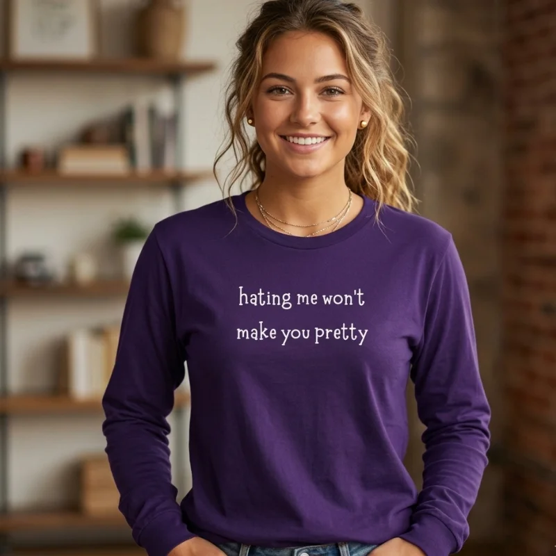Purple Long-Sleeve Tee