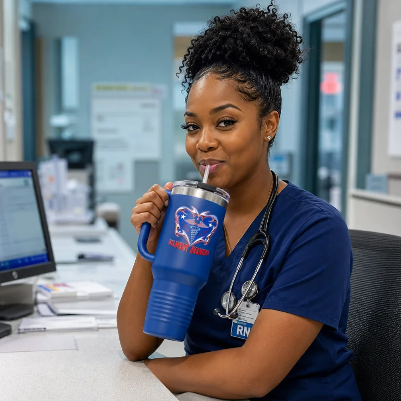 Royal Blue Travel Mug