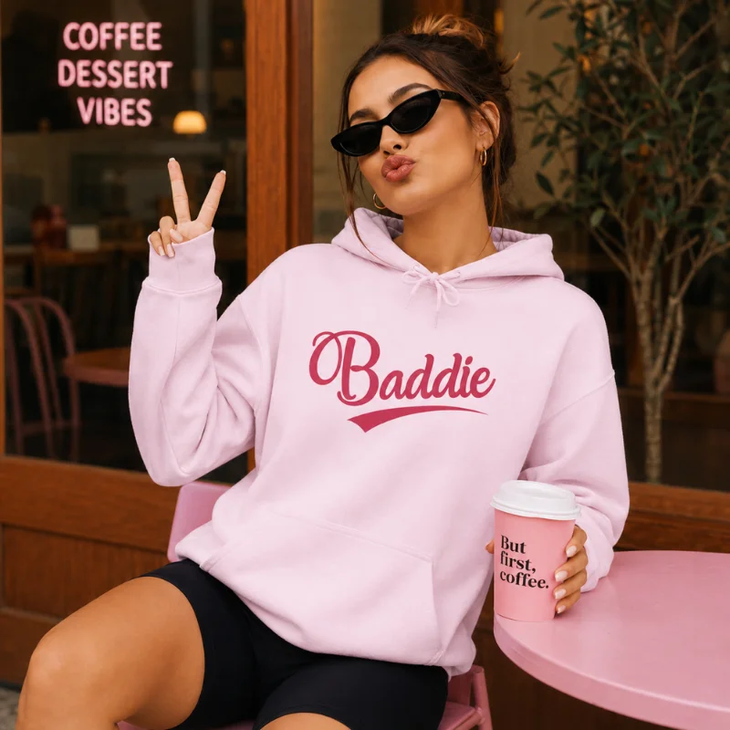 Light Pink Hoodie