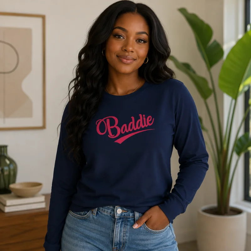 Navy Long-Sleeve Tee