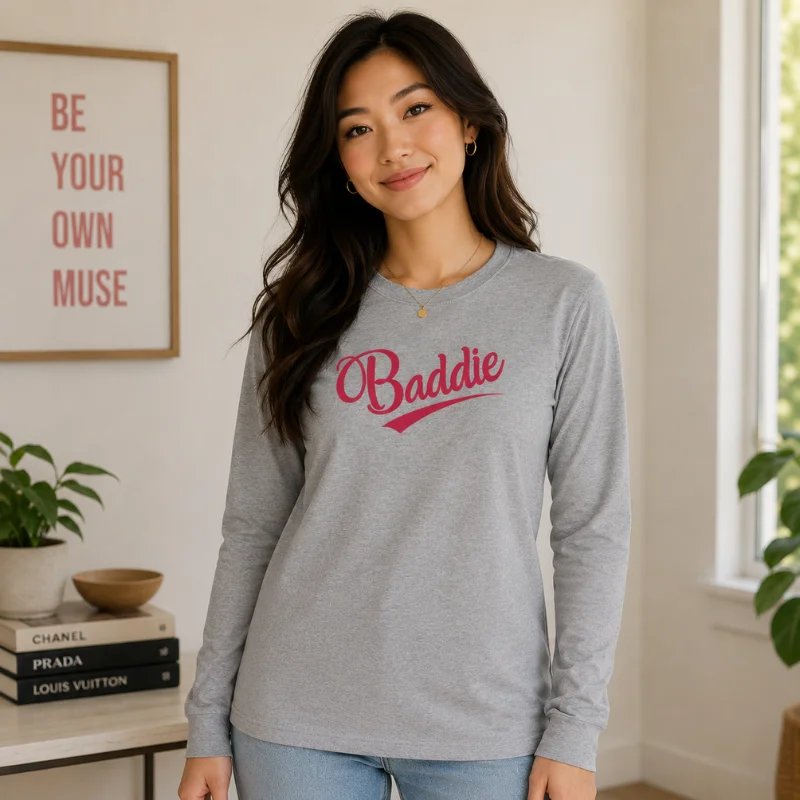 Sport Grey Long-Sleeve Tee