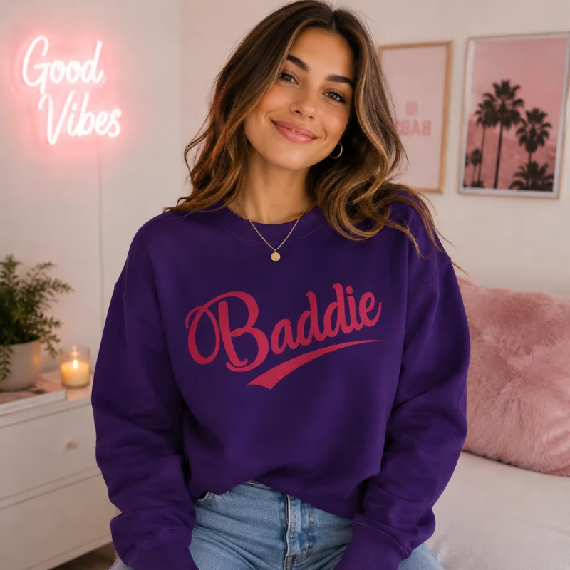 Purple Sweatshirt