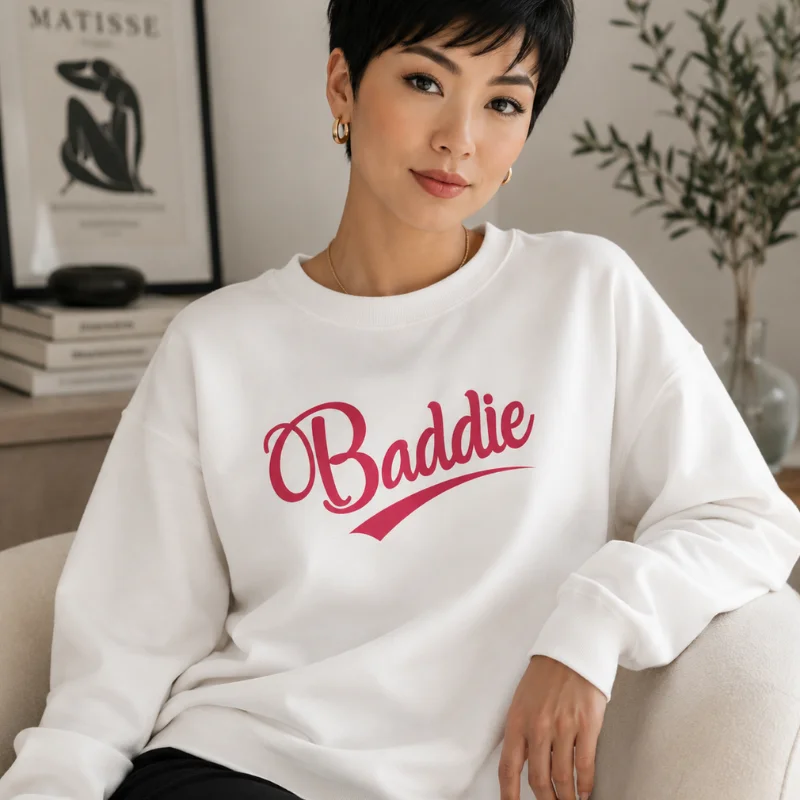 White Sweatshirt