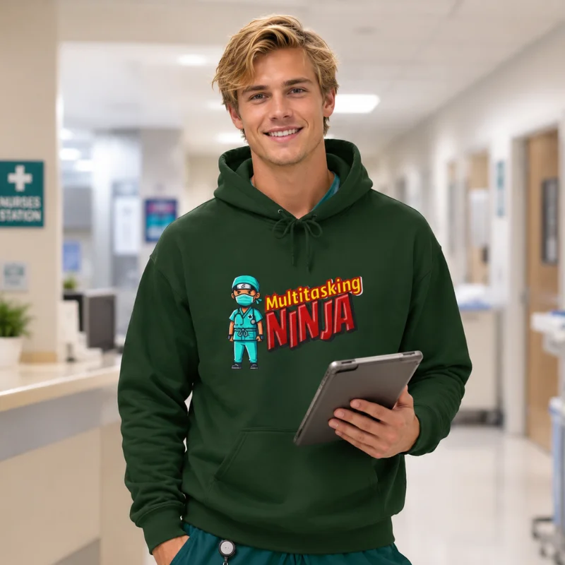 Forest Green Hoodie