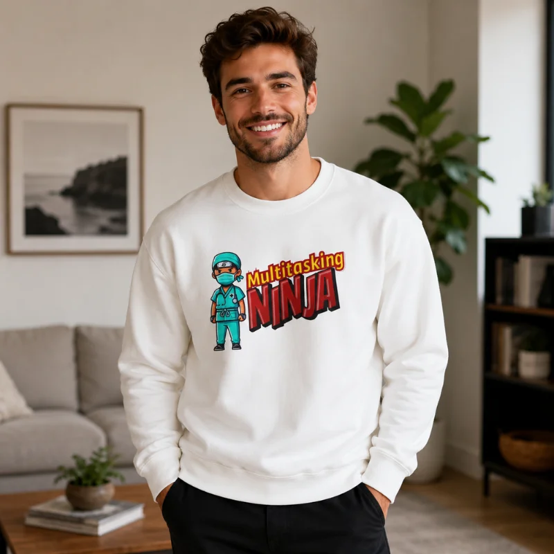 White Sweatshirt