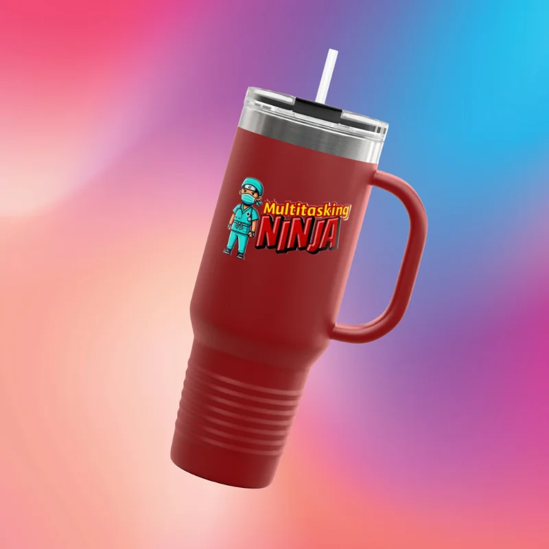 Red Travel Mug