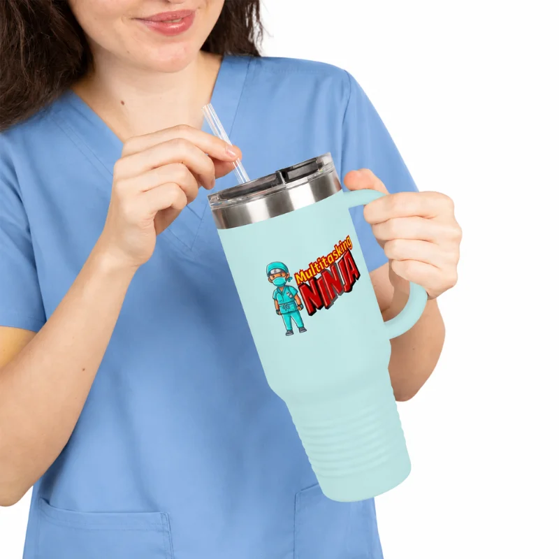 Teal Travel Mug