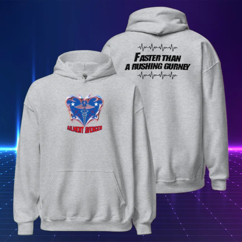 Sport Grey Hoodie