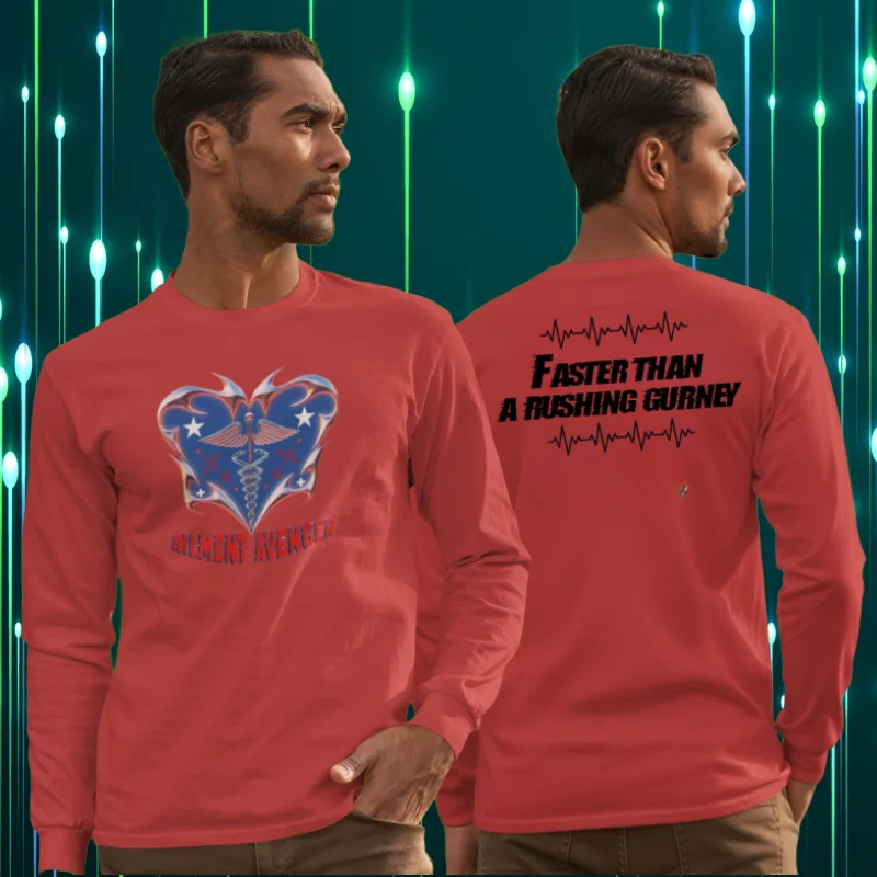 Red Long-Sleeve Tee