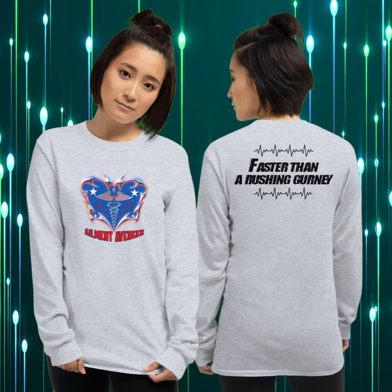 Sport Grey Long-Sleeve Tee