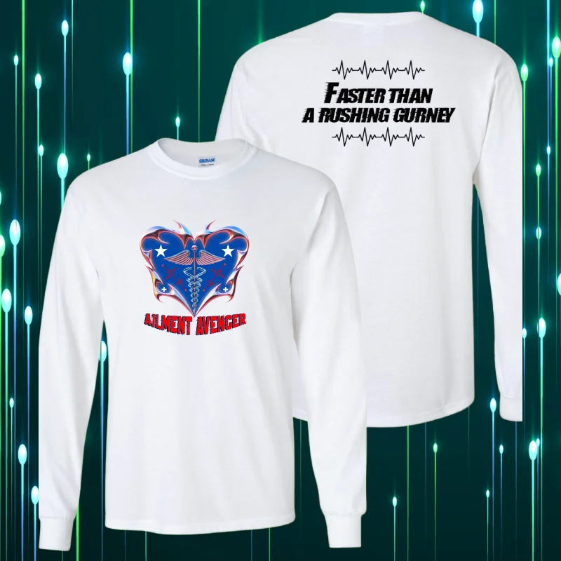 White Long-Sleeve Tee