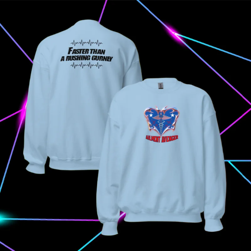 Light Blue Sweatshirt
