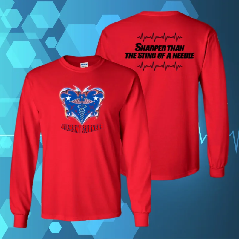 Red Long-Sleeve Tee