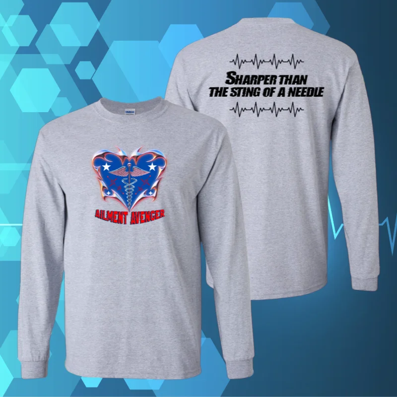 Sport Grey Long-Sleeve Tee