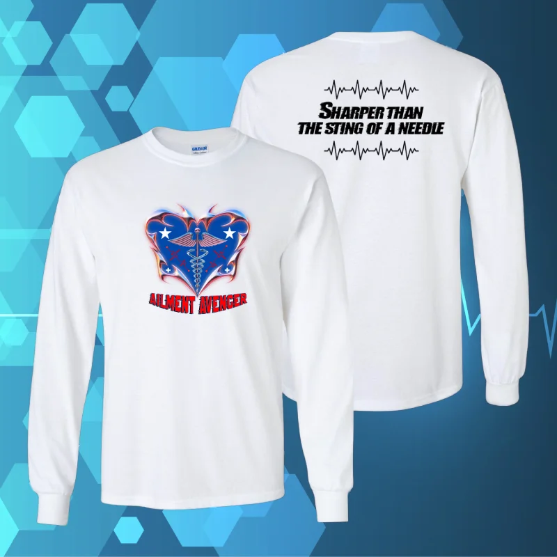 White Long-Sleeve Tee
