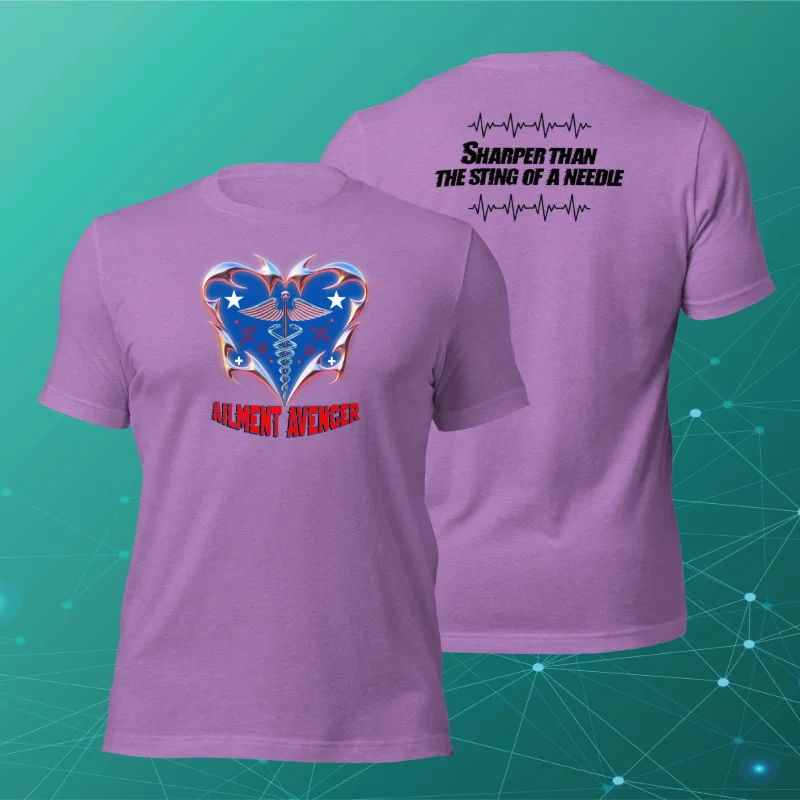 Heather Team Purple Tee