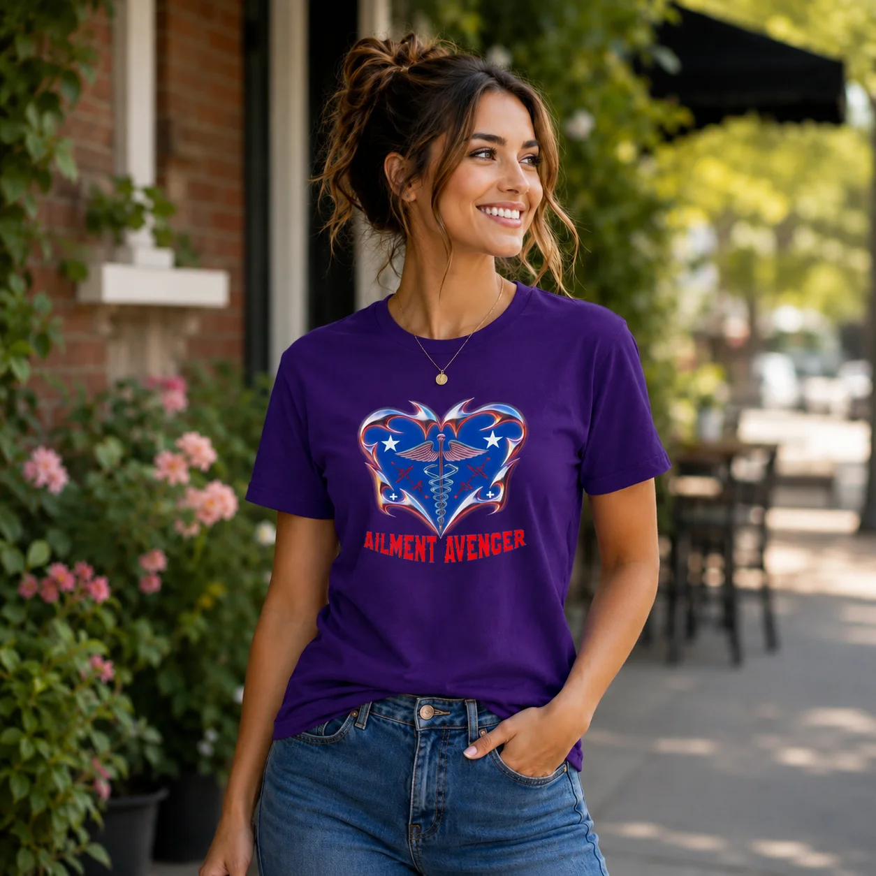 Team Purple Tee
