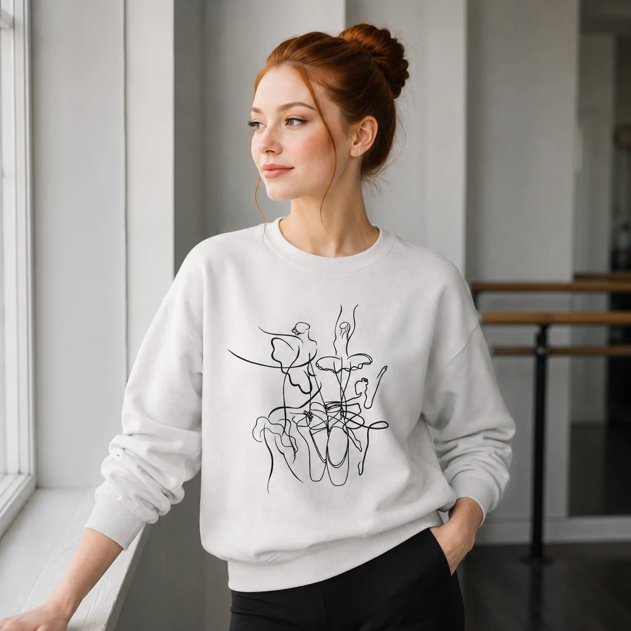 White Sweatshirt