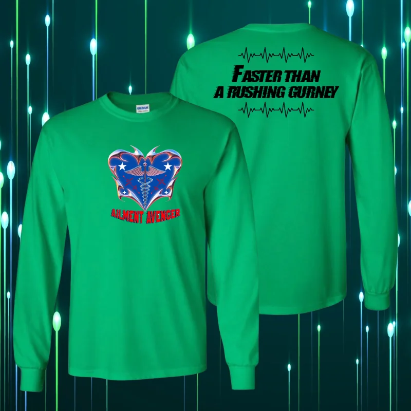 Irish Green Long-Sleeve Tee
