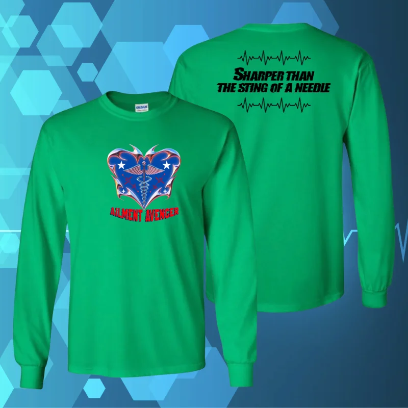 Irish Green Long-Sleeve Tee