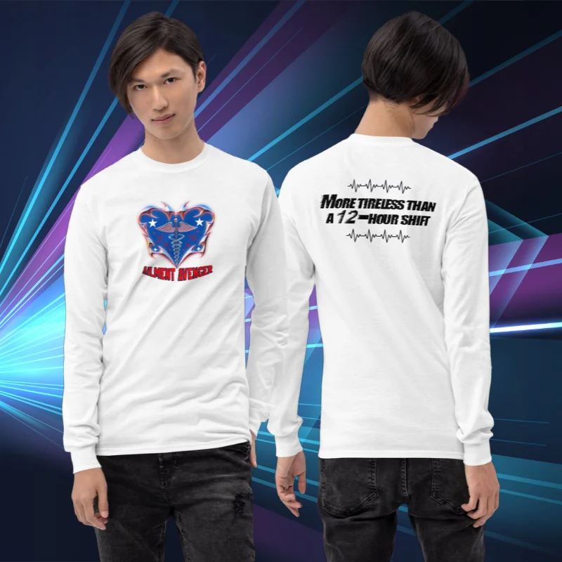 White Long-Sleeve Tee