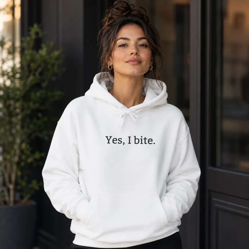 White Hoodie