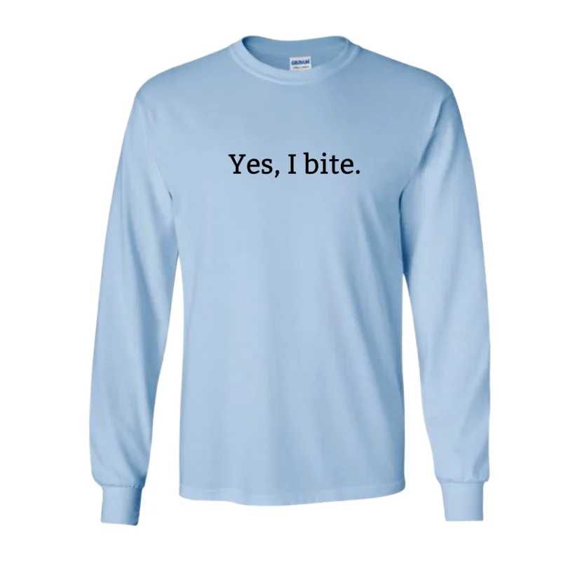Light Blue Long-Sleeve Tee
