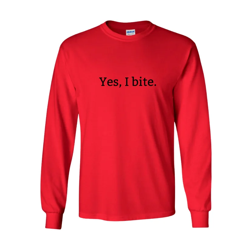 Red Long-Sleeve Tee