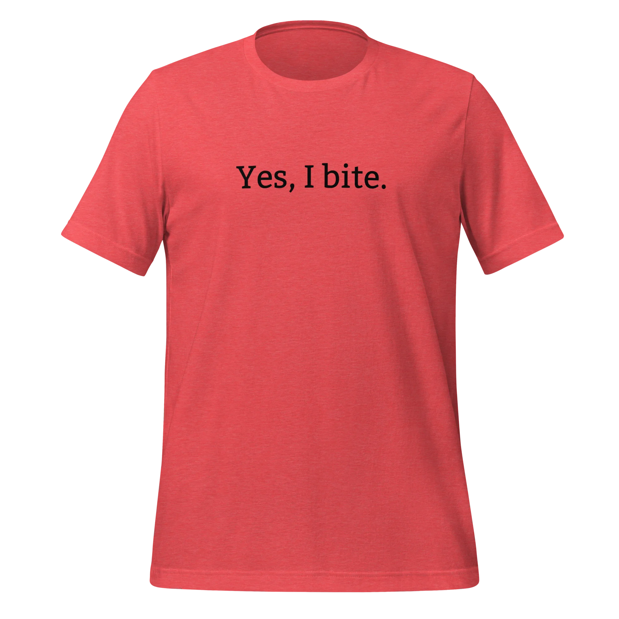 Heather Red Tee